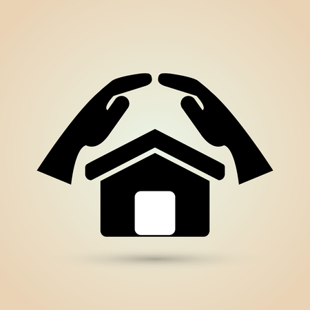 Insurance concept with icon design, vector illustration 10 eps graphic.のイラスト素材