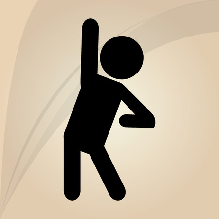 healthy lifestyle concept with icon designのイラスト素材