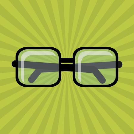 glasses concept with icon designのイラスト素材