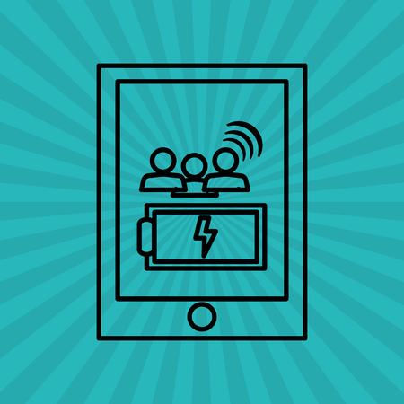 technology concept with icon design, vector illustration 10 eps graphic.のイラスト素材