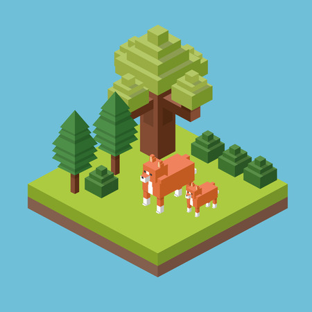Isometric concept with icon design, vector illustration 10 eps graphic.のイラスト素材