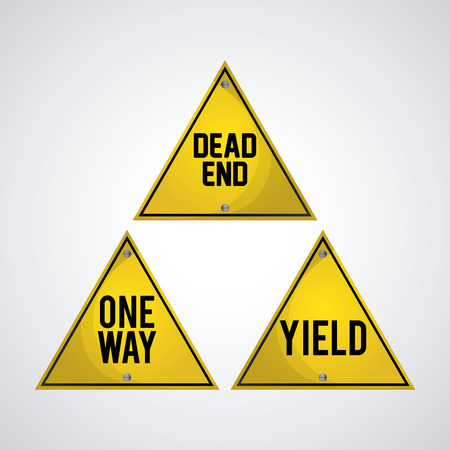 Road sign concept with icon design, vector illustrationのイラスト素材