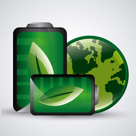 Save world concept with icon design, vector illustrationのイラスト素材
