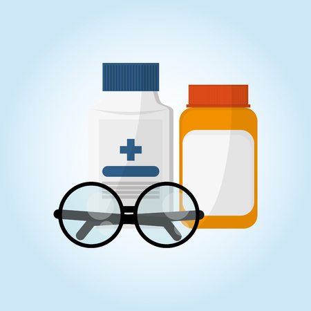 Medical care concept with icon designのイラスト素材