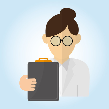 Medical care concept with icon designのイラスト素材