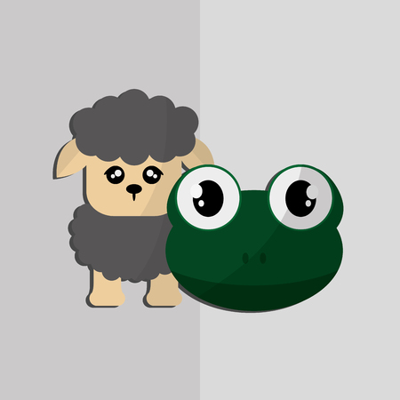 Animal concept with icon design, vector illustration 10 eps graphic.のイラスト素材