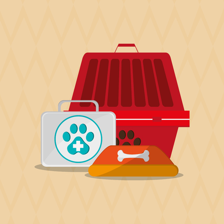 Animal shop concept with icon design, vector illustration 10 eps graphic.のイラスト素材