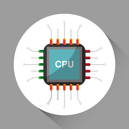 technology concept with icon design, vector illustration 10 eps graphic.のイラスト素材