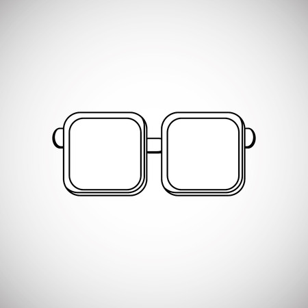 glasses concept with icon design, vector illustration 10 eps graphic.のイラスト素材