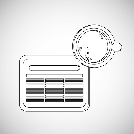 office concept with icon design, vector illustration 10 eps graphic.のイラスト素材