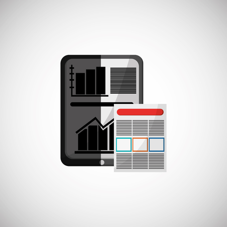 office concept with icon design, vector illustration 10 eps graphic.のイラスト素材