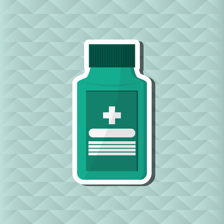 Medical care concept with icon design, vector illustration 10 eps graphic.のイラスト素材