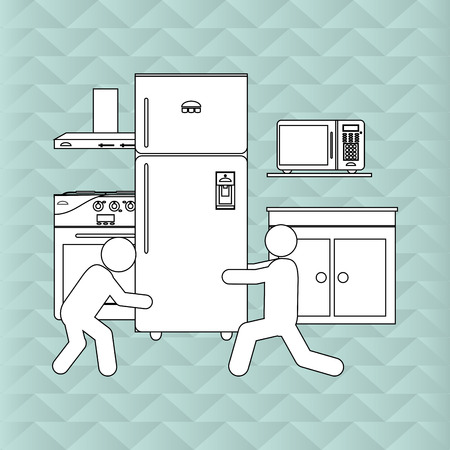 House supplies concept with icon design, vector illustration 10 eps graphic.のイラスト素材