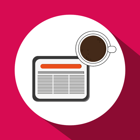 office concept with icon design, vector illustration 10 eps graphic.のイラスト素材