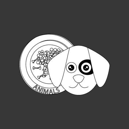 Animal shop concept with icon design, vector illustration 10 eps graphic.のイラスト素材