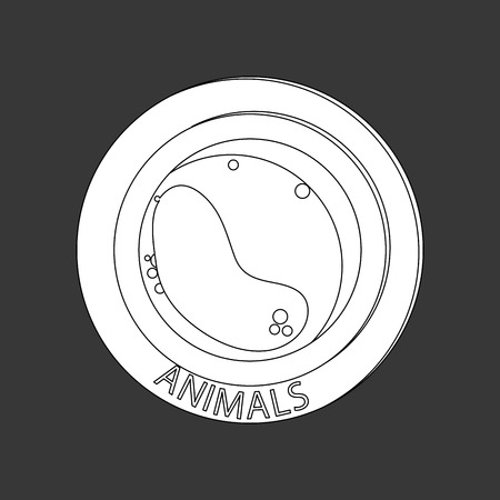 Animal shop concept with icon design, vector illustration 10 eps graphic.のイラスト素材
