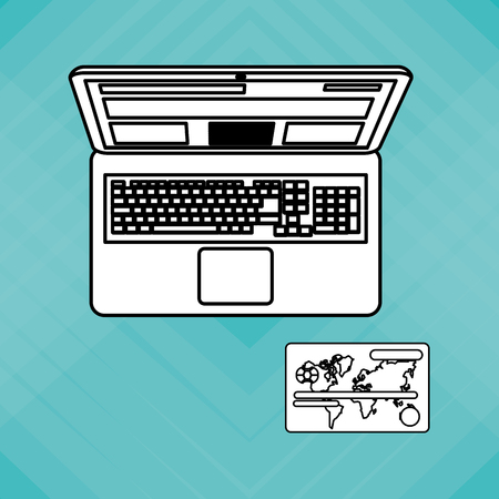 Technology concept with icon design, vector illustration 10 eps graphic.のイラスト素材