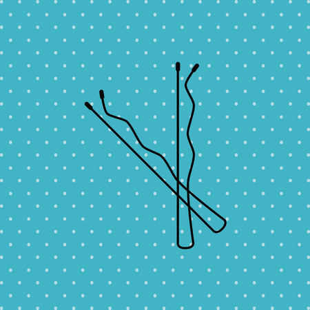 Hair salon  concept with icon design, vector illustration 10 eps graphic.のイラスト素材