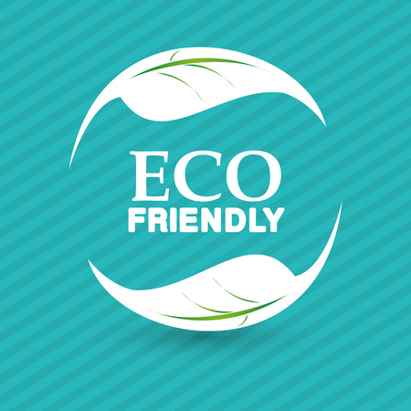 Eco friendly with icon design, vector illustration 10 eps graphic.のイラスト素材