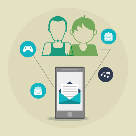 Technology with icon design, vector illustration 10 eps graphic.のイラスト素材