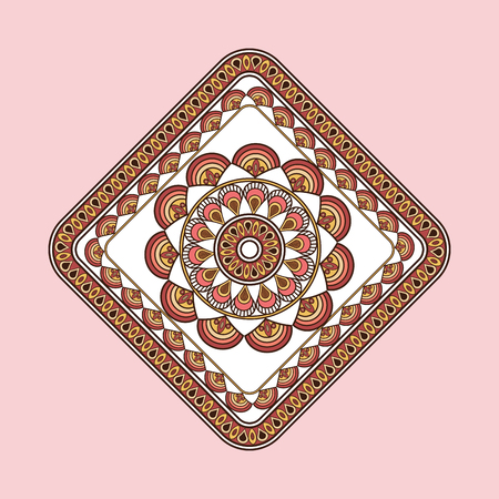 Bohemio concept with icon design, vector illustration 10 eps graphic.のイラスト素材