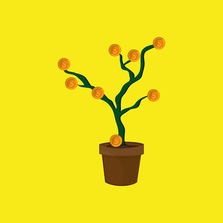 Money with icon design, vector illustration 10 eps graphic.のイラスト素材