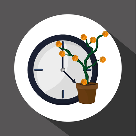 Money with icon design, vector illustration 10 eps graphic.のイラスト素材