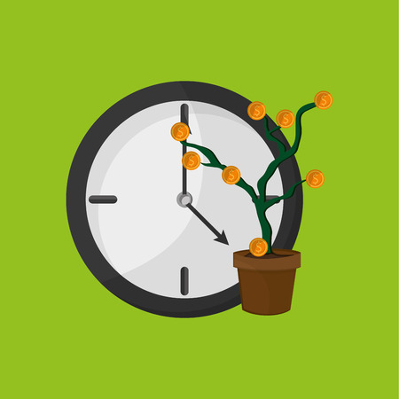 Money with icon design, vector illustration 10 eps graphic.のイラスト素材