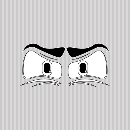 Cartoon  with face icon design, vector illustration 10 eps graphic.のイラスト素材