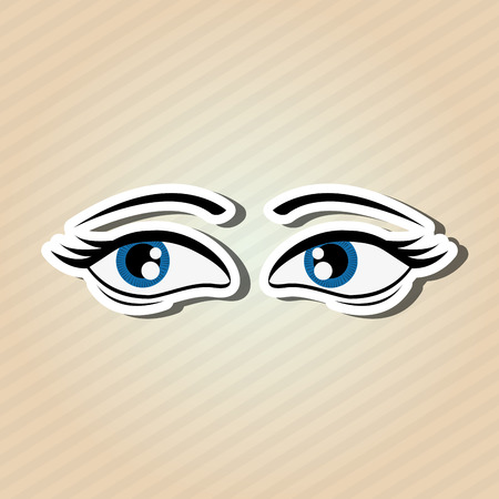 Cartoon  with face icon design, vector illustration 10 eps graphic.のイラスト素材