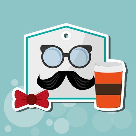 Hipster style with icon design, vector illustration 10 eps graphic.のイラスト素材