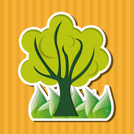 Eco friendly with icon design, vector illustration 10 eps graphic.のイラスト素材