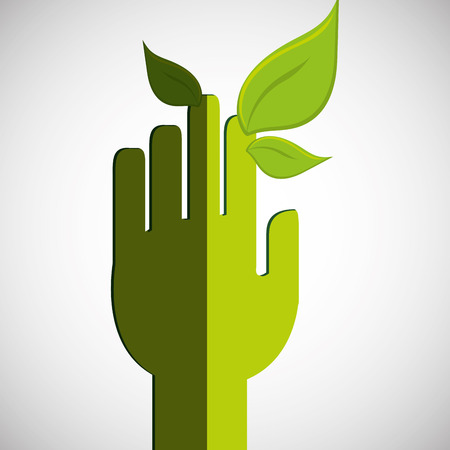 Eco friendly with icon design, vector illustration 10 eps graphic.のイラスト素材