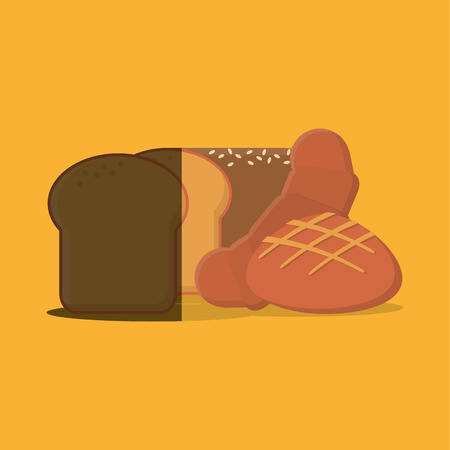 Bakery with icon design, vector illustration 10 eps graphic.のイラスト素材