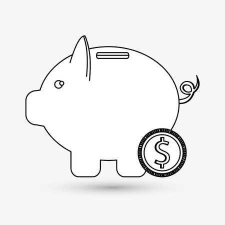 Money concept with icon design, vector illustration 10 eps graphic.のイラスト素材