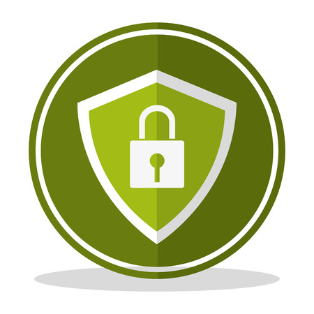Cyber security concept with icon design, vector illustration 10 eps graphic.のイラスト素材