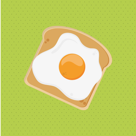 Breakfast concept with icon design, vector illustration 10 eps graphic.のイラスト素材