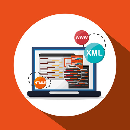 Responsive web design concept with icon design, vector illustration 10 eps graphicのイラスト素材