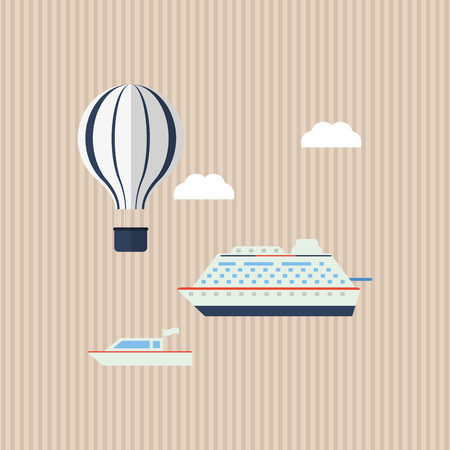 Travel concept with icon design, vector illustration 10 eps graphicのイラスト素材