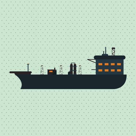 Oil Industry concept with icon design, vector illustration 10 eps graphicのイラスト素材