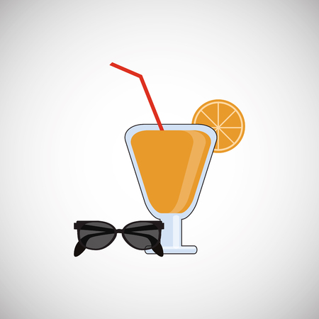 Vacations concept with icon design, vector illustration 10 eps graphic.のイラスト素材