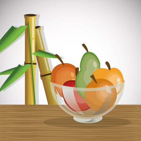 Tropical concept with icon design, vector illustration 10 eps graphicのイラスト素材