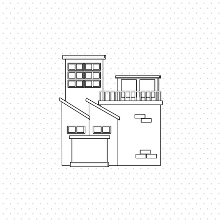 Industry with icon design, vector illustration 10 eps graphic.のイラスト素材
