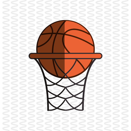 Basketball concept with icon design, vector illustration 10 eps graphicのイラスト素材