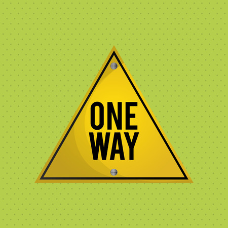 Road sign concept with icon design, vector illustration 10 eps graphicのイラスト素材