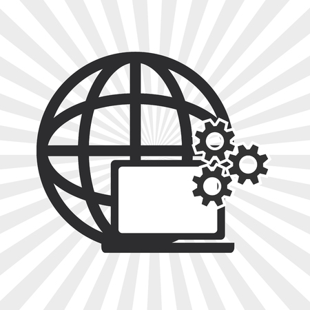 Cyber Security Antivirus concept with icon design, vector illustration 10 eps graphic.のイラスト素材