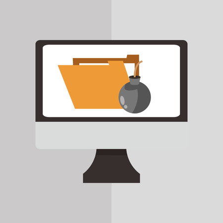 File concept with icon design, vector illustration 10 eps graphic.のイラスト素材