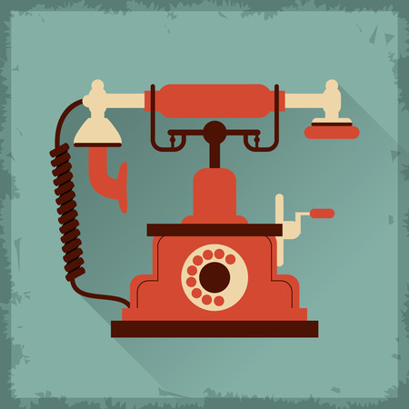 Retro concept with technology  icon design, vector illustration 10 eps graphicのイラスト素材
