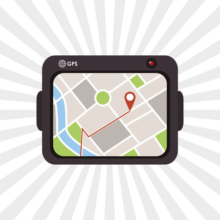 Tablet concept with icon design, vector illustration 10 eps graphic.のイラスト素材