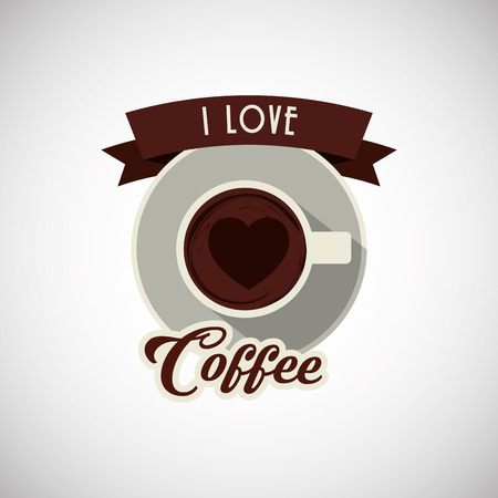 Coffee Shop concept with icon design, vector illustration 10 eps graphic.のイラスト素材